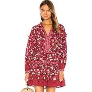 Ulla Johnson Marigold L/S Floral Dress Size 6